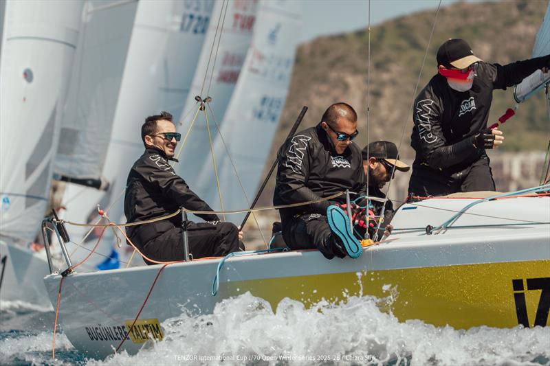 Tenzor International Cup - J/70 Open Winter Series 2025/26 - Leg 6 Day 1 - photo © Chiara Slijk