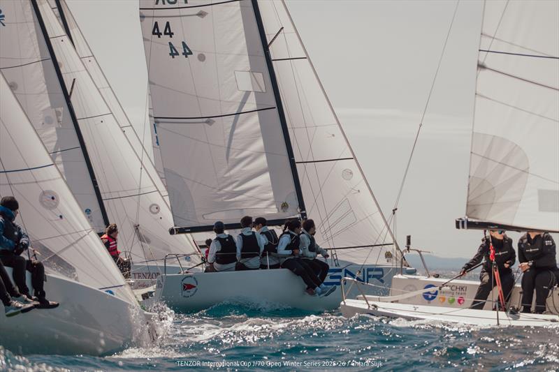 Tenzor International Cup - J/70 Open Winter Series 2025/26 - Leg 6 Day 3 - photo © Chiara Slijk