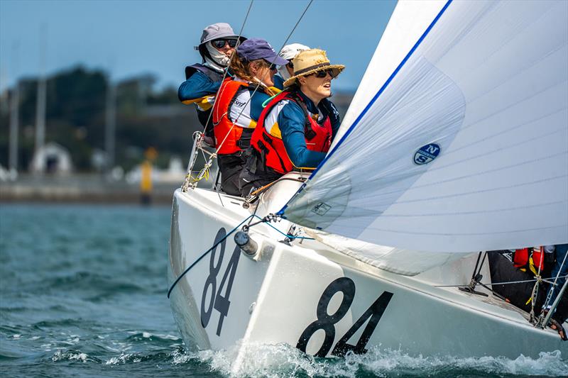 BYS Women's Sportsboat Regatta 2026 photo copyright Alex Dare, Tidal Media taken at Blairgowrie Yacht Squadron and featuring the J70 class