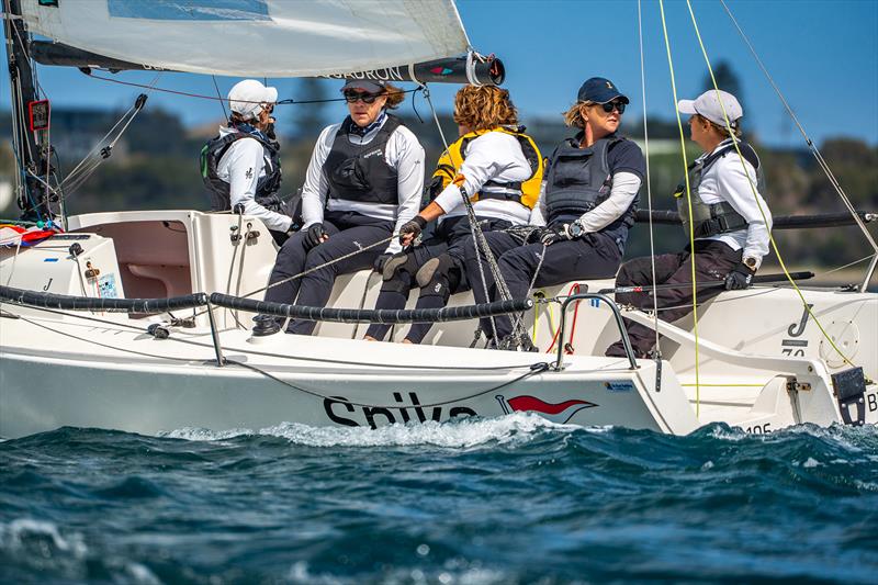 BYS Women's Sportsboat Regatta 2026 photo copyright Alex Dare, Tidal Media taken at Blairgowrie Yacht Squadron and featuring the J70 class