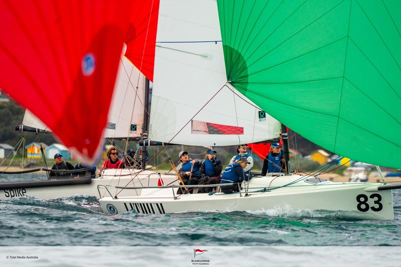 2026 BYS Youth Sportsboat Regatta photo copyright Alex Dare / Tidal Media taken at Blairgowrie Yacht Squadron and featuring the J70 class