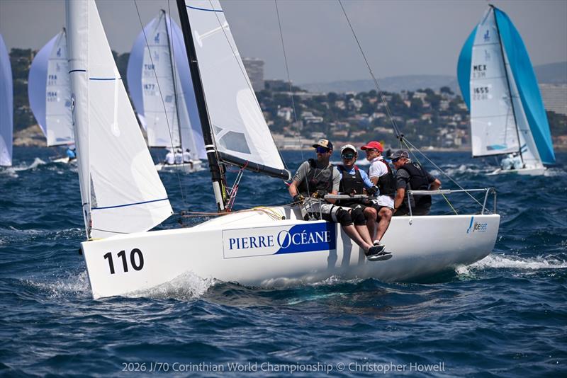 2026 J/70 Corinthian World Championship in Marseille - Day 3 photo copyright Christopher Howell taken at  and featuring the J70 class
