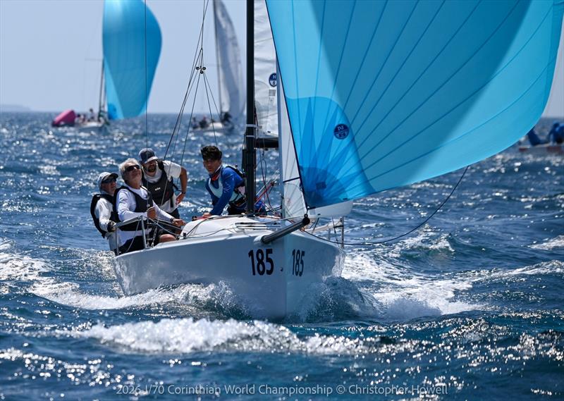 2026 J/70 Corinthian World Championship in Marseille - Day 3 photo copyright Christopher Howell taken at  and featuring the J70 class