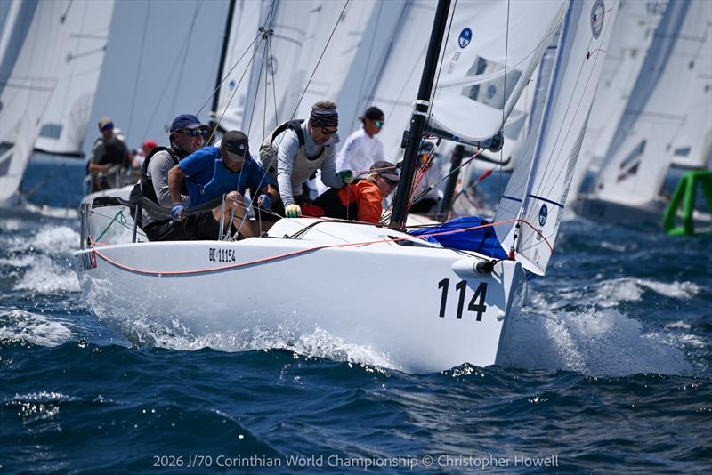 2026 J/70 Corinthian World Championship in Marseille - Day 3 photo copyright Christopher Howell taken at  and featuring the J70 class