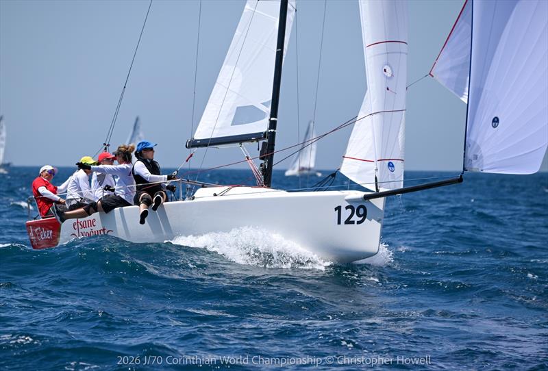2026 J/70 Corinthian World Championship in Marseille - Day 3 photo copyright Christopher Howell taken at  and featuring the J70 class
