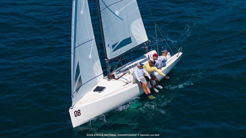 Ryan Cox's DJ - J/70 U.S. National Championship 2026 at Santa Barbara Yacht Club - photo © Hannah Lee Noll