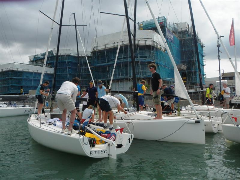 J70 Regatta at Bembridge SC - photo © Mike Samuelson
