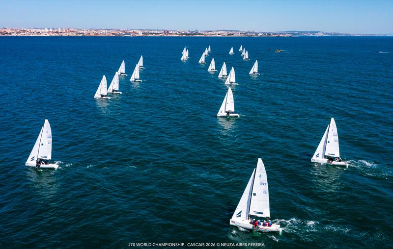 J/70 Worlds in Cascais Day 3 - photo © Neuza Aires Pereira