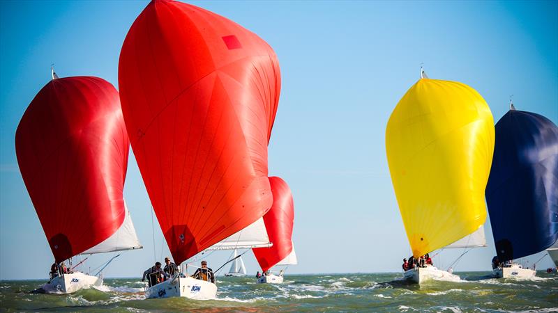 Student Yachting World Cup day 5 photo copyright Icarus Sailing Media taken at Club Nautique de Pornic and featuring the J80 class