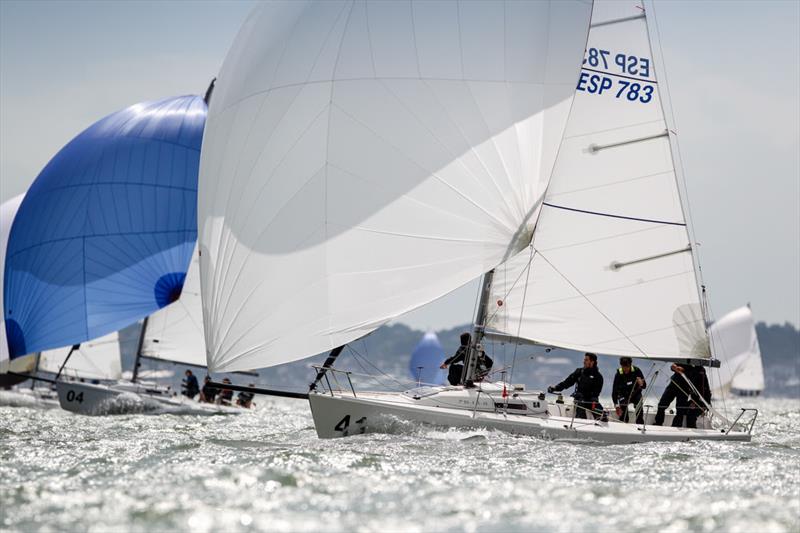Day 1 of the J/80 World Championship at the Royal Southern photo copyright Paul Wyeth / www.pwpictures.com taken at Royal Southern Yacht Club and featuring the J80 class