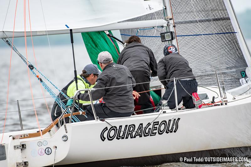 2018 Helly Hansen NOOD Regatta - Final day photo copyright Paul Todd / www.outsideimages.com taken at Annapolis Yacht Club and featuring the J80 class