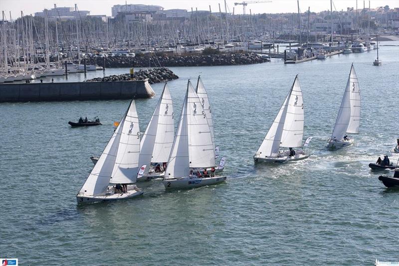 French J/80 Sailing League photo copyright National Sailing League - French Sailing Federation taken at Société des Régates Rochelaises and featuring the J80 class