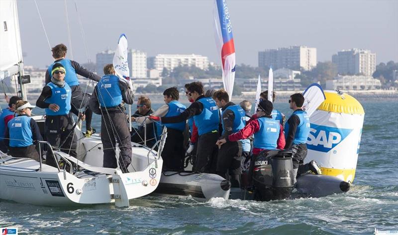 French J/80 Sailing League photo copyright National Sailing League - French Sailing Federation taken at Société des Régates Rochelaises and featuring the J80 class