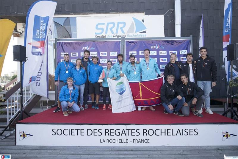 French J/80 Sailing League photo copyright National Sailing League - French Sailing Federation taken at Société des Régates Rochelaises and featuring the J80 class