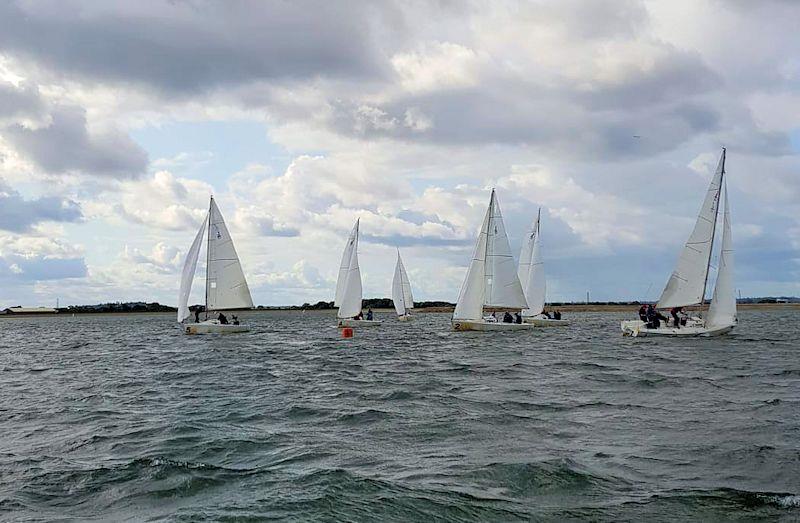 Royal Thames Yacht Club President's Cup photo copyright Ed Bayliss taken at Queen Mary Sailing Club and featuring the J80 class