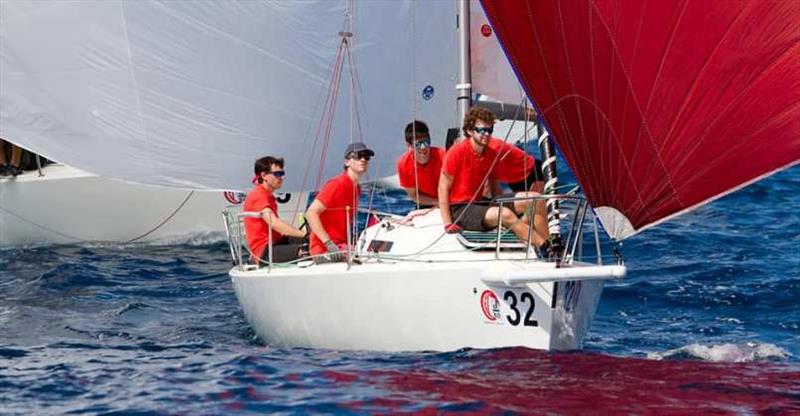 French J/80 National Championship at Société des Régates Rochelaises photo copyright classej80france.com taken at Société des Régates Rochelaises and featuring the J80 class