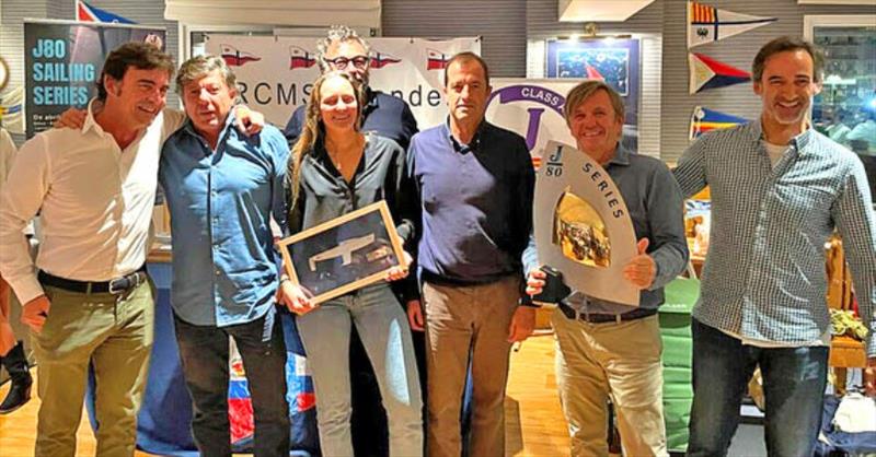 Winners - Cantabrian J/80 Circuit Grand Championship Finale - photo © Spanish J80 Class Association