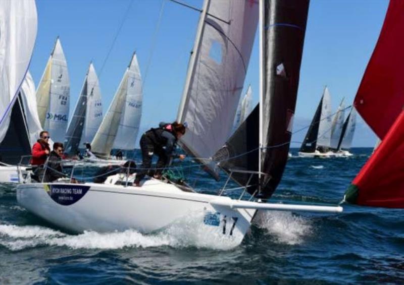 French Laouenan & Moriceau Top European J/80 Championship - photo © Europeanj80.com