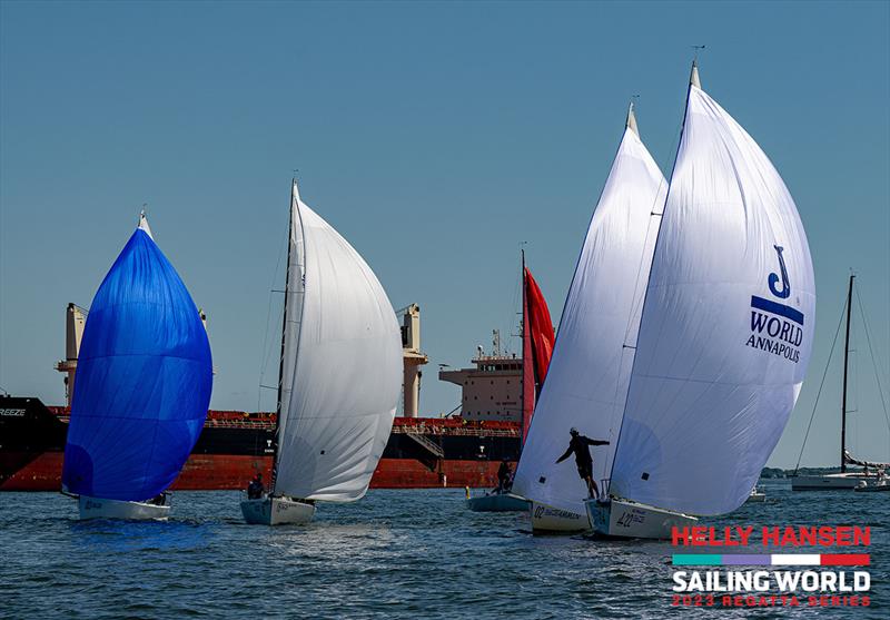 Helly Hansen Sailing World Regatta Series photo copyright Walter Cooper / Sailing World taken at Annapolis Yacht Club and featuring the J80 class