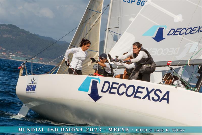 2023 J/80 World Championship photo copyright Lalo R. Villar taken at Monte Real Club de Yates and featuring the J80 class