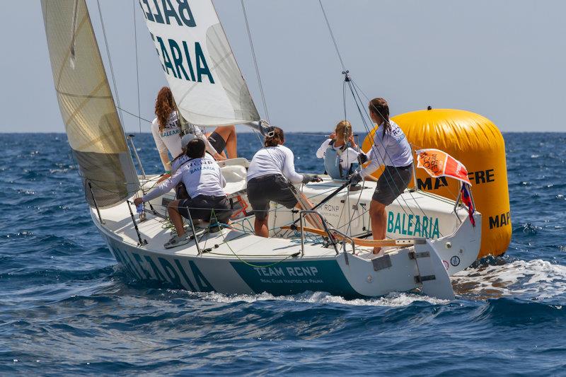 41st Copa del Rey MAPFRE - Women's Cup photo copyright Laura G Guerra / Copa del Rey MAPFRE taken at Real Club Náutico de Palma and featuring the J80 class