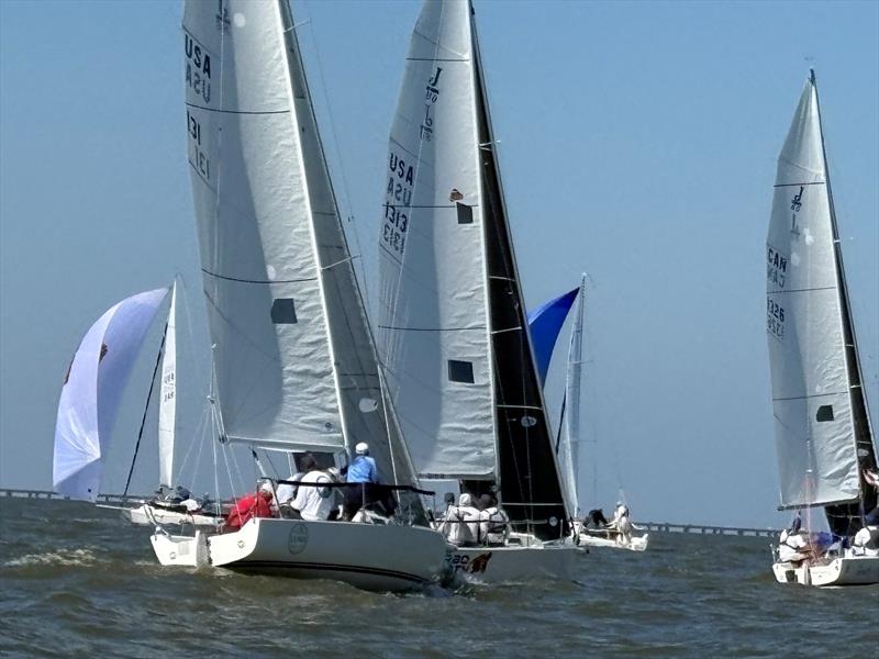 J/80 North American Championship 2025 day 1 photo copyright J80 North American Class Association taken at Southern Yacht Club and featuring the J80 class