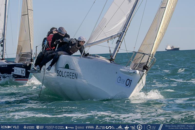 J80 Winter Series in València photo copyright Pep Portas / RCNV taken at Real Club Nautico Valencia and featuring the J80 class