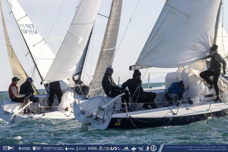 J80 Winter Series in València photo copyright Pep Portas / RCNV taken at Real Club Nautico Valencia and featuring the J80 class