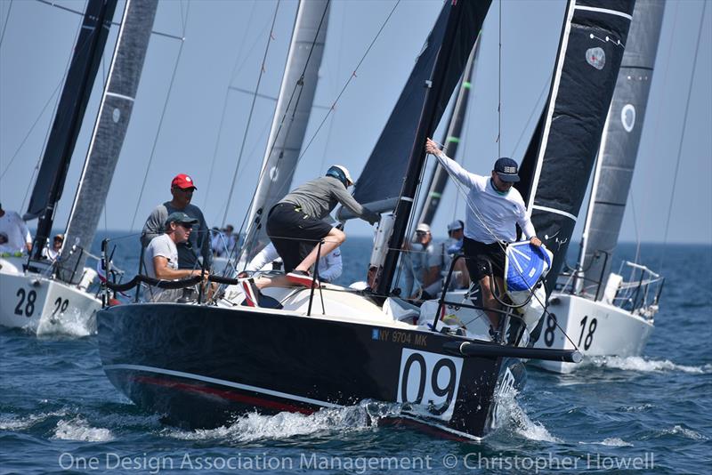 J/88 North American Championship - Day 1 photo copyright Christopher Howell taken at Chicago Yacht Club and featuring the J/88 class