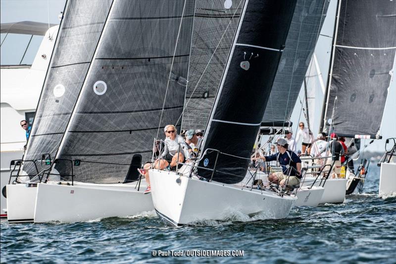 2019 Helly Hansen NOOD Regatta in St. Petersburg photo copyright Paul Todd / Outside Images taken at St. Petersburg Yacht Club, Florida and featuring the J/88 class