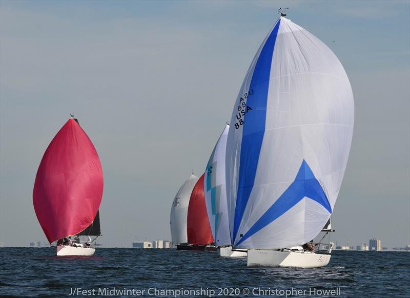 2020 J/88 Midwinter Championship photo copyright Christopher Howell taken at St. Petersburg Yacht Club, Florida and featuring the J/88 class