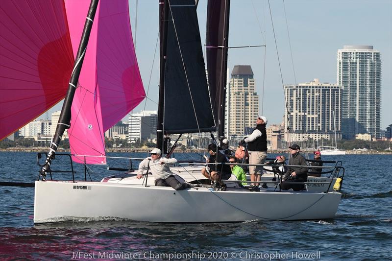 2020 J/88 Midwinter Championship photo copyright Christopher Howell taken at St. Petersburg Yacht Club, Florida and featuring the J/88 class