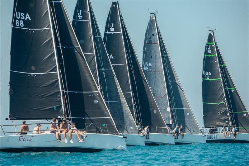 2021 Helly Hansen NOOD Regatta Chicago photo copyright Mark Albertazzi taken at Chicago Yacht Club and featuring the J/88 class