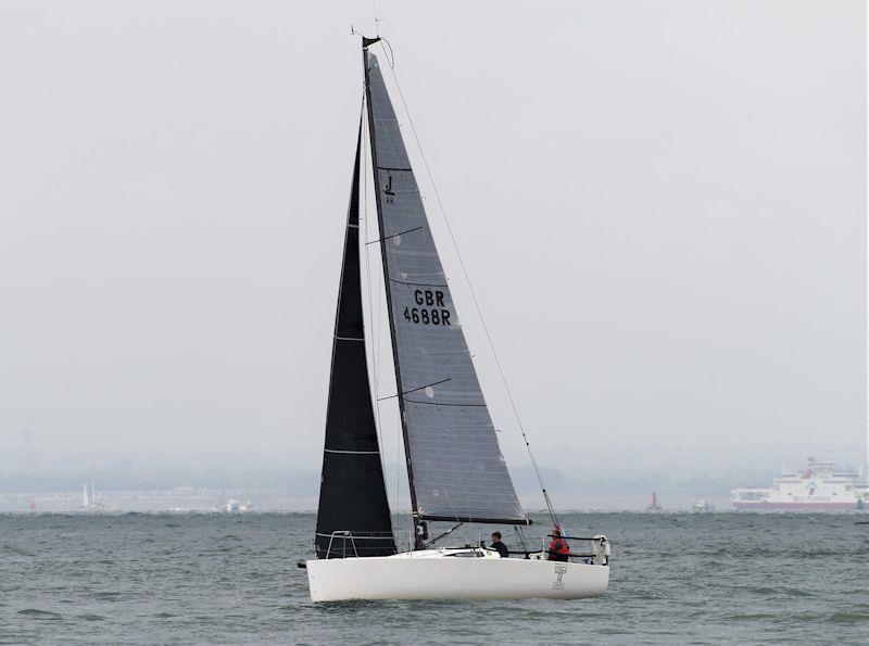 Tigris (J/88) during race 5 of the UK Double Handed Offshore Series photo copyright John Green taken at  and featuring the J/88 class