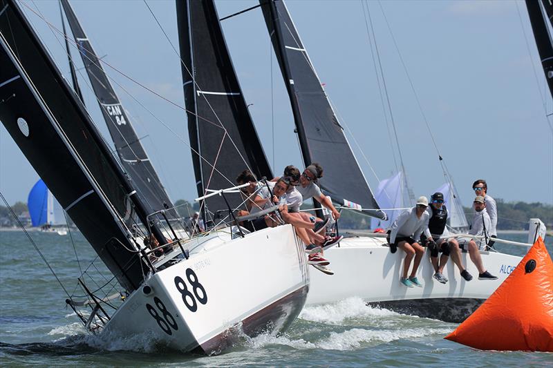 2022 Charleston Race Week photo copyright Priscilla Parker taken at  and featuring the J/88 class