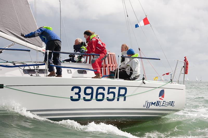 The 2017 Hamble Winter Series kicks off with the IRC Spinlock Autumn Championship photo copyright Hamo Thornycroft / www.yacht-photos.co.uk taken at Hamble River Sailing Club and featuring the J/97 class