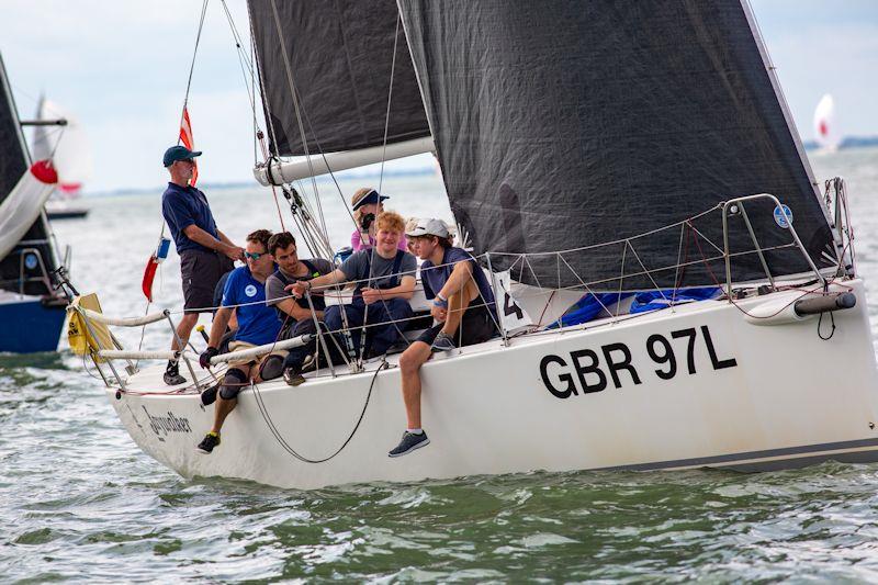 Jaywalker - Day 5 of Cowes Week 2023 photo copyright Martin Augustus / www.sailingimages.co.uk taken at Cowes Combined Clubs and featuring the J/97 class