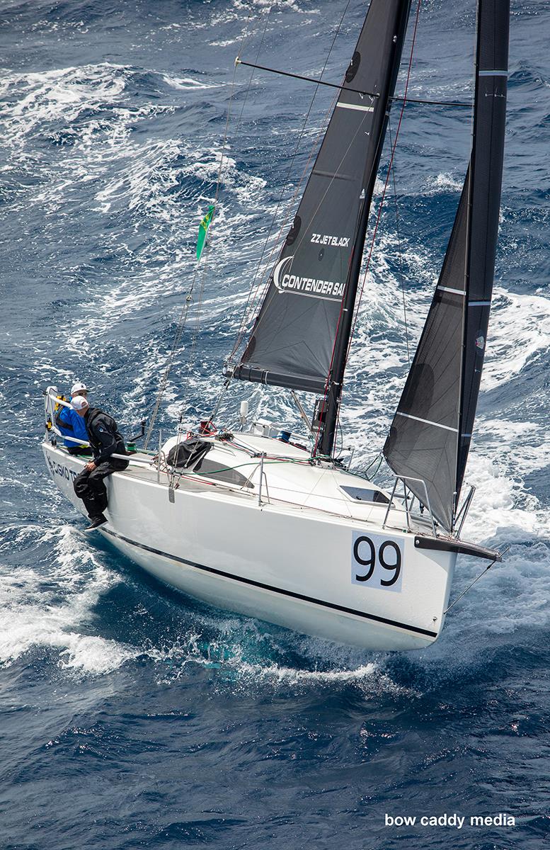 Disko Trooper Contender Sailcloth heads to sea in the 2021 Sydney Hobart Race - photo © Bow Caddy Media