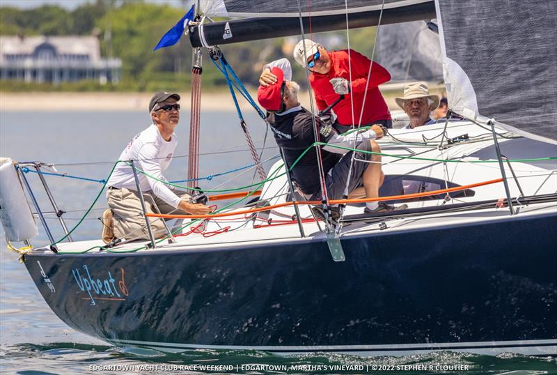 Upbeat - 2022 Edgartown Race Weekend photo copyright EYC / Stephen Cloutier taken at Edgartown Yacht Club and featuring the J/99 class