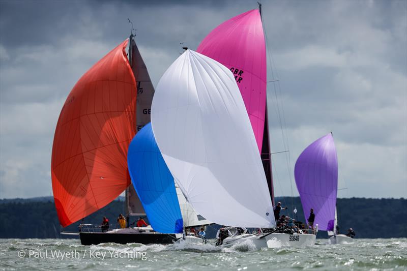 Jelvis, J70 on day 1 of the Key Yachting J-Cup 2022 photo copyright Paul Wyeth / Key Yachting taken at Royal Ocean Racing Club and featuring the J/99 class