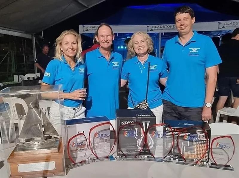 Thanks to the crew for the excellent work and Christine for the shore support. Owner Tony Craner with crew Andrew Turnbull-Miller, Saskia Groen-In't-Woud, Rick Plain, Scott Poole - photo © jboats.com