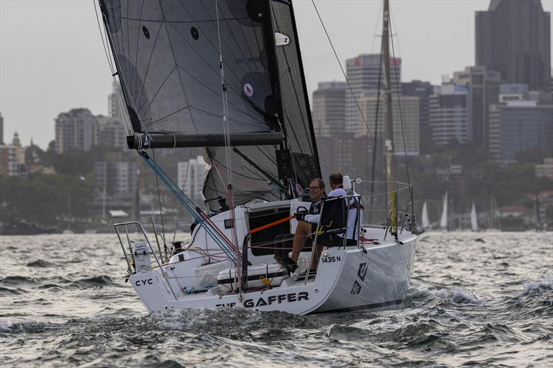 Gaffer during the Cabbage Tree Island Race - photo © CYCA | Andrea Francolini