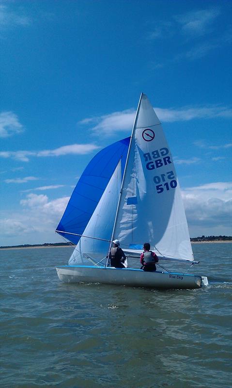 Javelin Nationals at Southwold photo copyright Jeremy Taylor taken at Southwold Sailing Club and featuring the Javelin class