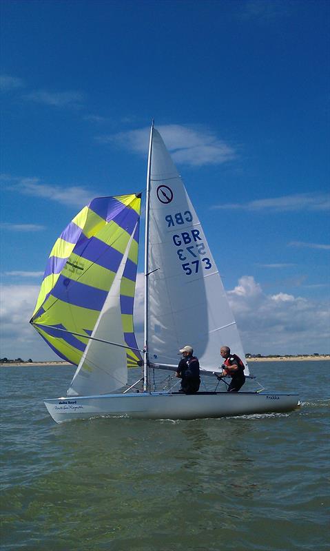 Javelin Nationals at Southwold photo copyright Jeremy Taylor taken at Southwold Sailing Club and featuring the Javelin class