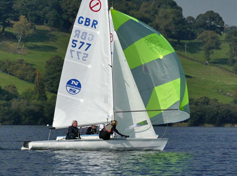 Javelins at Bala photo copyright John Hunter taken at Bala Sailing Club and featuring the Javelin class