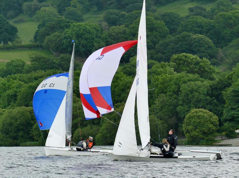 Bala Long Distance Weekend photo copyright John Hunter taken at Bala Sailing Club and featuring the Javelin class