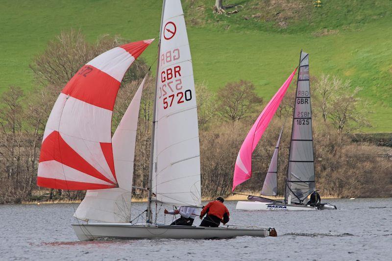 Bala Massacre 2023 photo copyright John Hunter taken at Bala Sailing Club and featuring the Javelin class