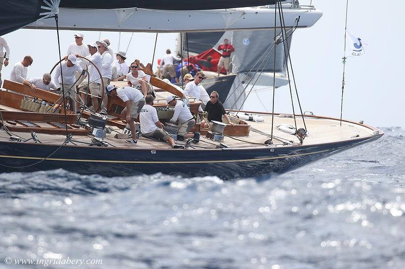 J Class at the Saint Barths Bucket regatta day 4 photo copyright Ingrid Abery / www.ingridabery.com taken at Saint Barth Yacht Club and featuring the J Class class