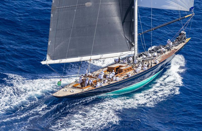 Topaz Won The J Class Competition And The Super Maxi Division On Day 1 Of The Maxi Yacht Rolex Cup