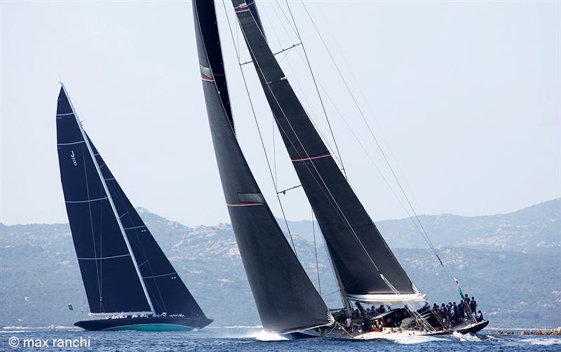 Maxi Yacht Rolex Cup day 2 photo copyright Max Ranchi / www.maxranchi.com taken at Yacht Club Costa Smeralda and featuring the J Class class